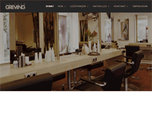 Tablet Screenshot of friseur-greving.de